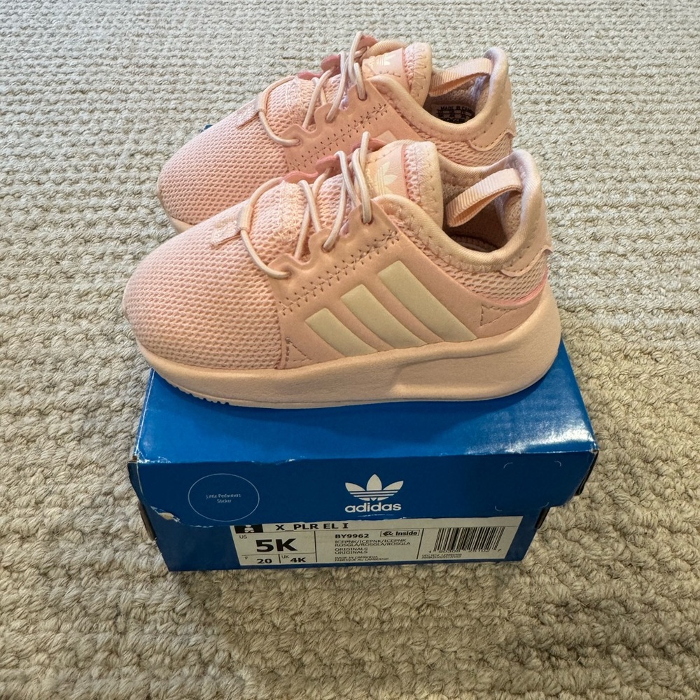 Baby / Toddler - Pink Adidas